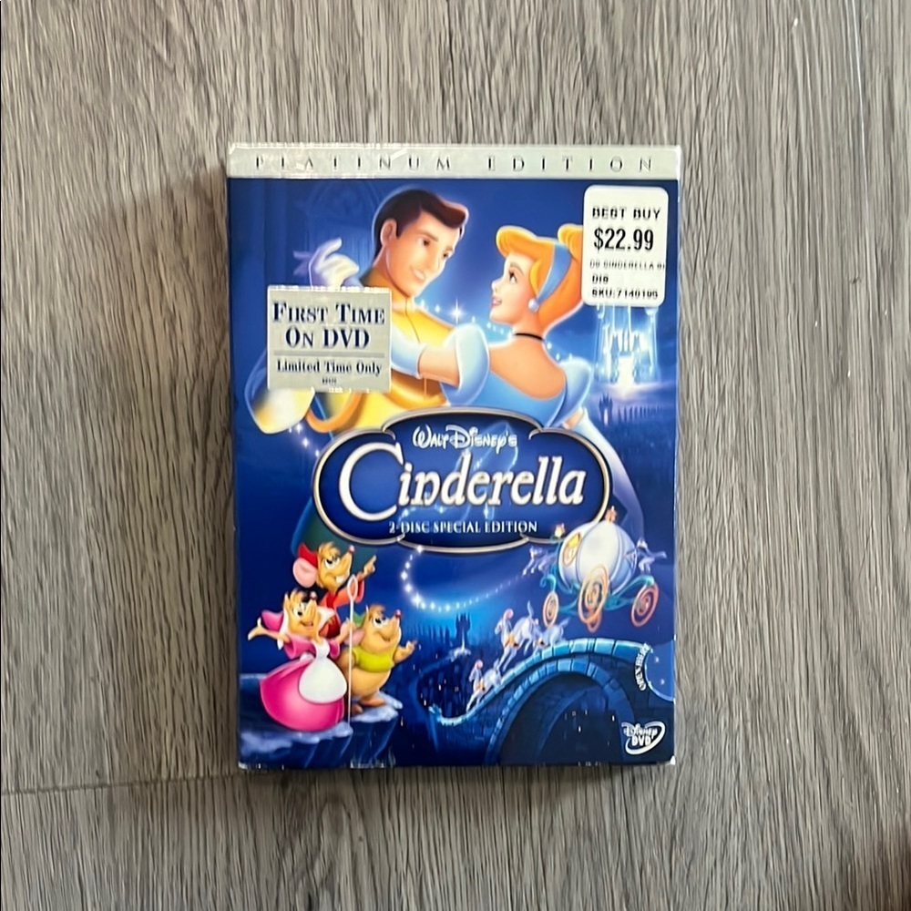 Disney Cinderella Platinum Edition DVD